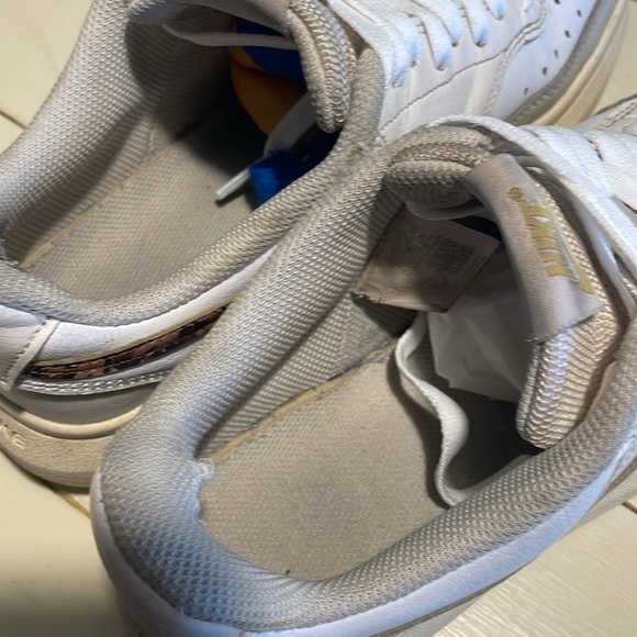 Nike Court Vision Alta Platform Cheetah Print Lace Up Low Top Sneakers 9.5 - Picture 11 of 12